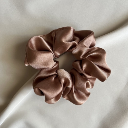 Brązowa gumka do włosów BoMoye