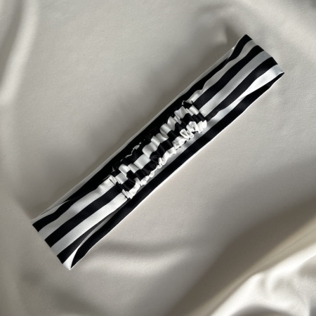Elegancka satynowa opaska do włosów BOMOYE