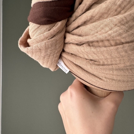 Cappuccino Turban do osuszania włosów mokrych