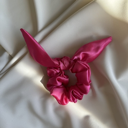 Różowa gumka z kokardką BOMOYE