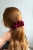 Jedwabna gumka do włosów scrunchie BOMOYE