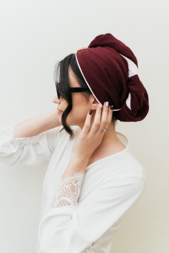 Przejdź do produktu Muślinowy turban | FLOW