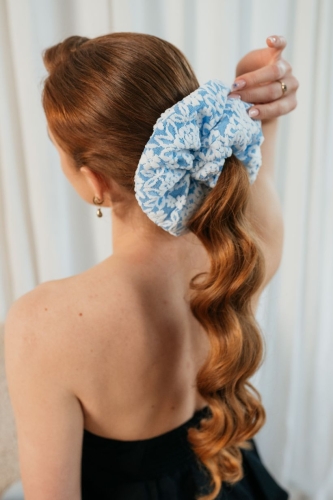 Przejdź do produktu Maxi scrunchie | céleste