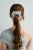 gumka do włosów scrunchie w kwiatuszki