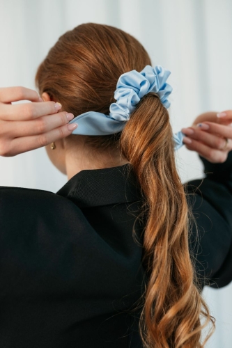 Przejdź do produktu Gumka z kokardką | BABY BLUE