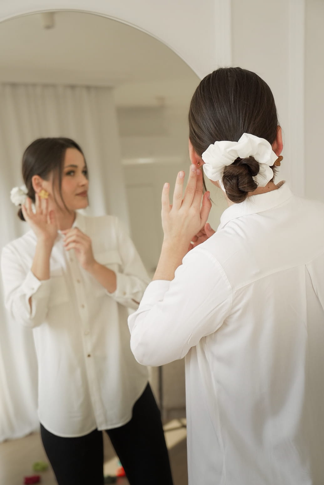 Usługa szycia ze ścinków sukni ślubnej